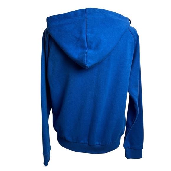 Nike Women’s Full Zip Hoodie Sweatshirt Sz Small Cobalt Blue Zipper Pocket - Picture 4 of 10